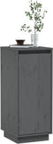 vidaXL - Dressoir - 31,5x34x75 - cm - massief - grenenhout - grijs