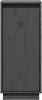 vidaXL - Dressoir - 31,5x34x75 - cm - massief - grenenhout - grijs