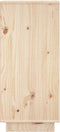vidaXL - Dressoir - 31,5x34x75 - cm - massief - grenenhout