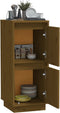 vidaXL - Dressoir - 31,5x34x75 - cm - massief - grenenhout - honingbruin