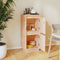 vidaXL - Dressoir - 31,5x34x75 - cm - massief - grenenhout