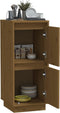 vidaXL - Dressoir - 31,5x34x75 - cm - massief - grenenhout - honingbruin