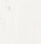 vidaXL - Dressoir - 31,5x34x75 - cm - massief - grenenhout - wit