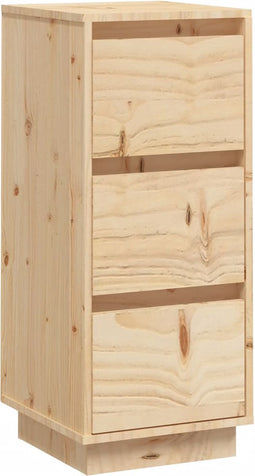 vidaXL - Dressoir - 32x34x75 - cm - massief - grenenhout