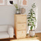 vidaXL - Dressoir - 32x34x75 - cm - massief - grenenhout