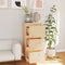 vidaXL - Dressoir - 32x34x75 - cm - massief - grenenhout