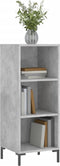 vidaXL - Dressoir - 34,5x32,5x90 - cm - bewerkt - hout - betongrijs