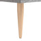 vidaXL - Dressoir - 34,5x32,5x90 - cm - bewerkt - hout - grijs - sonoma - eikenkleurig