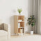 vidaXL - Dressoir - 34,5x32,5x90 - cm - bewerkt - hout - sonoma - eikenkleurig