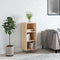 vidaXL - Dressoir - 34,5x32,5x90 - cm - bewerkt - hout - sonoma - eikenkleurig