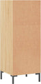vidaXL - Dressoir - 34,5x32,5x90 - cm - bewerkt - hout - sonoma - eikenkleurig