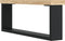 vidaXL - Dressoir - 34,5x32,5x90 - cm - bewerkt - hout - sonoma - eikenkleurig