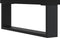vidaXL - Dressoir - 34,5x32,5x90 - cm - bewerkt - hout - zwart