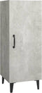 vidaXL - Dressoir - 34,5x34x90 - cm - bewerkt - hout - betongrijs
