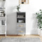 vidaXL - Dressoir - 34,5x34x90 - cm - bewerkt - hout - betongrijs