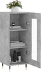 vidaXL - Dressoir - 34,5x34x90 - cm - bewerkt - hout - betongrijs
