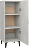 vidaXL - Dressoir - 34,5x34x90 - cm - bewerkt - hout - betongrijs