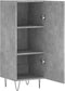 vidaXL - Dressoir - 34,5x34x90 - cm - bewerkt - hout - betongrijs
