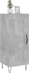 vidaXL - Dressoir - 34,5x34x90 - cm - bewerkt - hout - betongrijs
