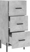 vidaXL - Dressoir - 34,5x34x90 - cm - bewerkt - hout - betongrijs