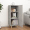 vidaXL - Dressoir - 34,5x34x90 - cm - bewerkt - hout - betongrijs
