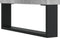 vidaXL - Dressoir - 34,5x34x90 - cm - bewerkt - hout - betongrijs