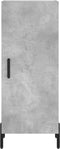 vidaXL - Dressoir - 34,5x34x90 - cm - bewerkt - hout - betongrijs