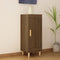 vidaXL - Dressoir - 34,5x34x90 - cm - bewerkt - hout - bruin - eikenkleur