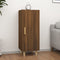 vidaXL - Dressoir - 34,5x34x90 - cm - bewerkt - hout - bruin - eikenkleur