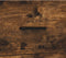 vidaXL - Dressoir - 34,5x34x90 - cm - bewerkt - hout - gerookt - eiken