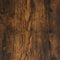 vidaXL - Dressoir - 34,5x34x90 - cm - bewerkt - hout - gerookt - eiken