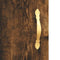 vidaXL - Dressoir - 34,5x34x90 - cm - bewerkt - hout - gerookt - eiken