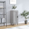vidaXL - Dressoir - 34,5x34x90 - cm - bewerkt - hout - grijs - sonoma - eikenkleurig