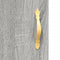 vidaXL - Dressoir - 34,5x34x90 - cm - bewerkt - hout - grijs - sonoma - eikenkleurig