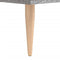 vidaXL - Dressoir - 34,5x34x90 - cm - bewerkt - hout - grijs - sonoma - eikenkleurig