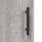 vidaXL - Dressoir - 34,5x34x90 - cm - bewerkt - hout - grijs - sonoma - eikenkleurig