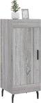 vidaXL - Dressoir - 34,5x34x90 - cm - bewerkt - hout - grijs - sonoma - eikenkleurig