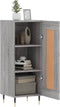 vidaXL - Dressoir - 34,5x34x90 - cm - bewerkt - hout - grijs - sonoma - eikenkleurig