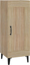 vidaXL - Dressoir - 34,5x34x90 - cm - bewerkt - hout - sonoma - eiken