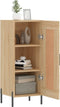 vidaXL - Dressoir - 34,5x34x90 - cm - bewerkt - hout - sonoma - eiken