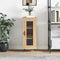 vidaXL - Dressoir - 34,5x34x90 - cm - bewerkt - hout - sonoma - eiken