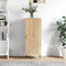 vidaXL - Dressoir - 34,5x34x90 - cm - bewerkt - hout - sonoma - eiken