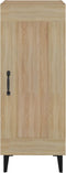 vidaXL - Dressoir - 34,5x34x90 - cm - bewerkt - hout - sonoma - eiken