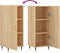 vidaXL - Dressoir - 34,5x34x90 - cm - bewerkt - hout - sonoma - eiken