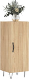 vidaXL - Dressoir - 34,5x34x90 - cm - bewerkt - hout - sonoma - eiken