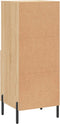 vidaXL - Dressoir - 34,5x34x90 - cm - bewerkt - hout - sonoma - eiken