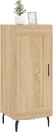 vidaXL - Dressoir - 34,5x34x90 - cm - bewerkt - hout - sonoma - eiken