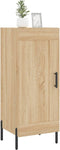 vidaXL - Dressoir - 34,5x34x90 - cm - bewerkt - hout - sonoma - eiken