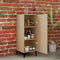 vidaXL - Dressoir - 34,5x34x90 - cm - bewerkt - hout - sonoma - eiken