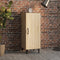 vidaXL - Dressoir - 34,5x34x90 - cm - bewerkt - hout - sonoma - eikenkleurig